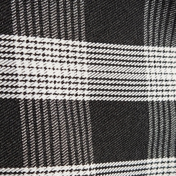 Vest plaid tailored fit black and white KANCY KOLE NWT - Picture 6 of 13